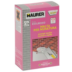 Edil Mortero Rapido Maurer (Caja 1 kg.) MAURER