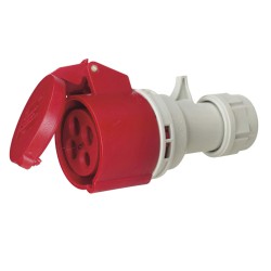 Base Aerea Industrial Trifasico Wolfpack 16 A. / 380 V. WOLFPACK LINEA PROFESIONAL