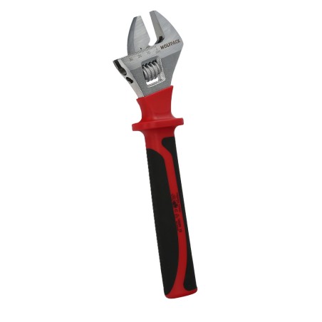 Llave Ajustable Aislada VDE 10". Llave Ajustable Aislada, Llave Inglesa, Llave Moleta Aislada, WOLFPACK LINEA PROFESIONAL