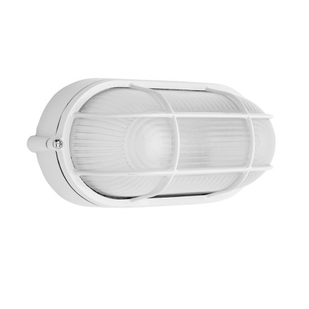 Plafon Industrial Oval Blanco. PAPILLON