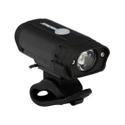 Luz Led Frontal Para Bicicleta / Patinete 400 Lumenes (5 Modos) Bateria Recargable USB WOLFPACK LINEA PROFESIONAL
