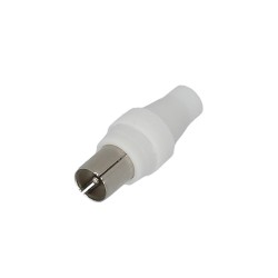 Conector TV Macho Recto 9,5 mm. WOLFPACK LINEA PROFESIONAL