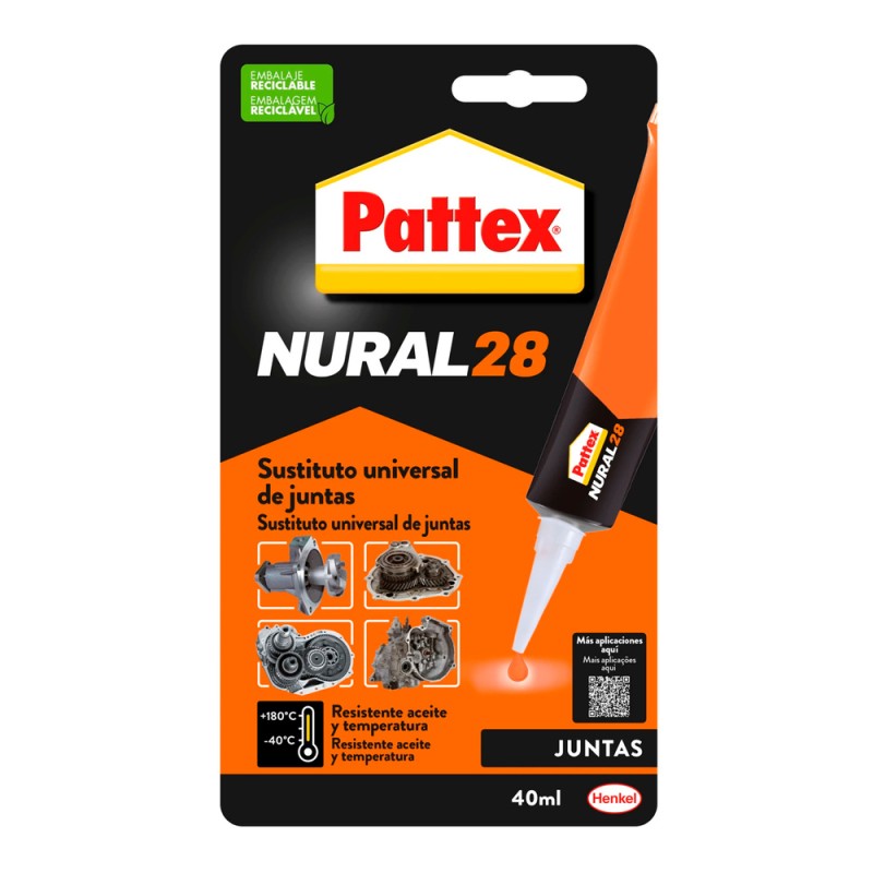 Nural 28 Naranja (Tubo 40 ml.) PATTEX
