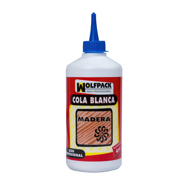 Cola Blanca Wolfpack 500 gramos Biberon WOLFPACK LINEA PROFESIONAL