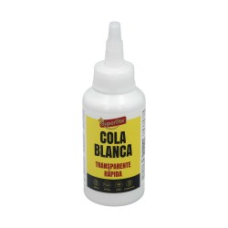 Cola Blanca Transparente Botella 120 Gr. SUPERTITE