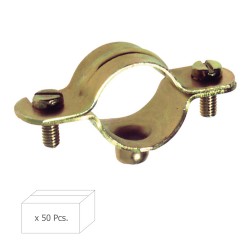 Abrazadera Metalica M-6 50 mm. (Caja 50 piezas) WOLFPACK LINEA PROFESIONAL