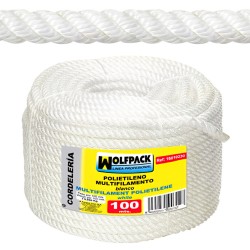 Cuerda Polipropileno Multifilamento (Rollo 100 m.) 14 mm. WOLFPACK LINEA PROFESIONAL