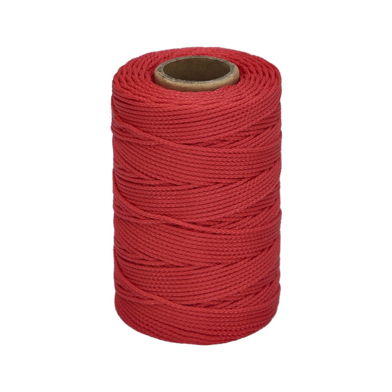 Cuerda Trencilla Polipropileno Roja (Bobina 100 Metros) WOLFPACK LINEA PROFESIONAL