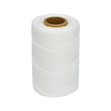 Cuerda Trencilla Polipropileno Blanco (Bobina 100 Metros) WOLFPACK LINEA PROFESIONAL