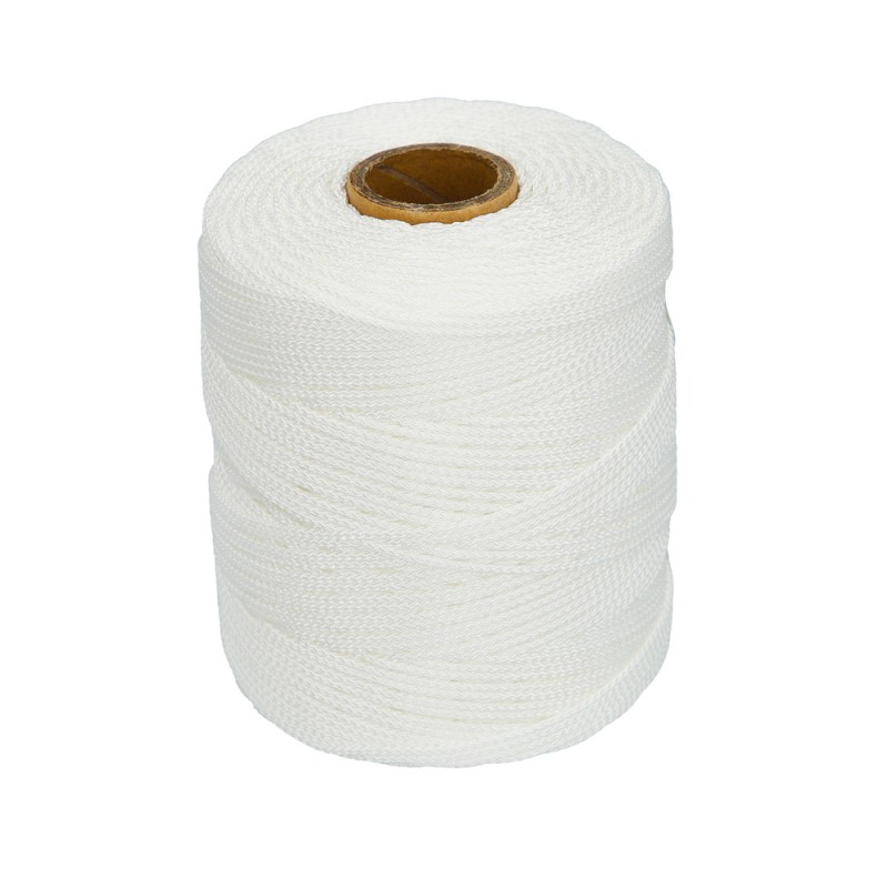 Cuerda Trencilla Polipropileno Blanco (Bobina 200 Metros) WOLFPACK LINEA PROFESIONAL