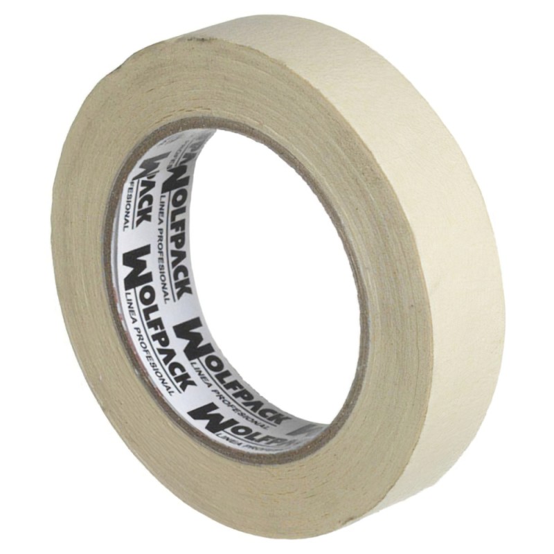 Cinta Pintor Carrocero 24 mm. x 45 m. WOLFPACK LINEA PROFESIONAL