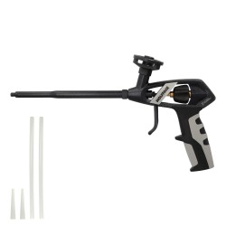 Pistola Para Espuma Poliuretano Recubriemiento Integro PTFE (Interior y Exterior) Pistola Calafatear, Rellenar, Sellar WOLFPACK