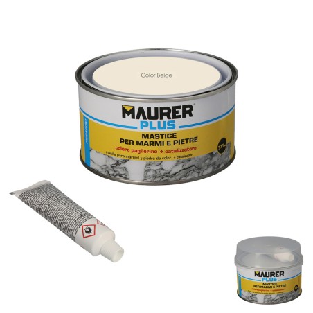 Masilla Para Marmol Color Beige 375ml. Con Endurecedor MAURER
