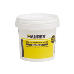 Edil Masilla Plástica Blanca Maurer (Tarrina 0,5 kilos) MAURER
