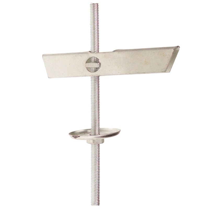 Taco Vuelco Metal Tornillo M 4 (Caja de 50 piezas) WOLFPACK LINEA PROFESIONAL