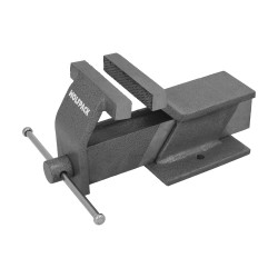 Tornillo Banco Acero 100 mm. Banco De Mesa, Tornillo Sujeción, Abrazadera De Banco WOLFPACK LINEA PROFESIONAL