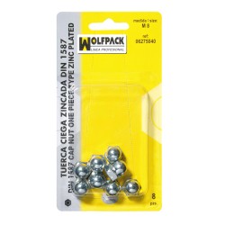Tuerca Ciega Din1587 M10 (6 Piezas) WOLFPACK LINEA PROFESIONAL