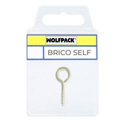 Hembrilla Cerrada Latonada 17x40 mm. 15 unidades WOLFPACK LINEA PROFESIONAL