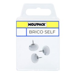Tachuelas Niqueladas Nº10. ( 25 unidades) WOLFPACK LINEA PROFESIONAL