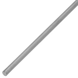 Varilla Roscada Zincada Rosca M06 Longitud 1 Metro WOLFPACK LINEA PROFESIONAL