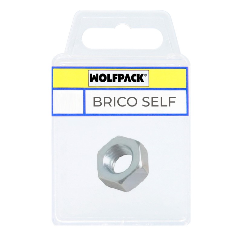 Tuerca Hexagonal Zincada M5 (50 unidades) WOLFPACK LINEA PROFESIONAL