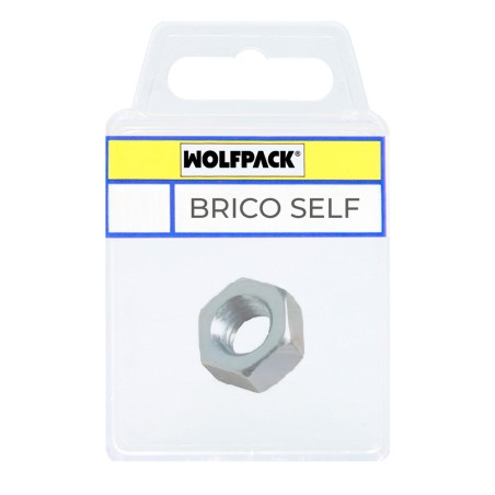 Tuerca Hexagonal Zincada M5 (50 unidades) WOLFPACK LINEA PROFESIONAL
