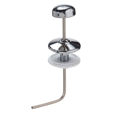 Tirador Cisterna Baja Vertical Angular Cromo 120 mm. WOLFPACK LINEA PROFESIONAL