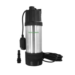 Bomba Aguas Limpias Sumergible Multietapa 1000 W. 5.200 lts/hora, Profundidad 7 Mts, Elevación 35 mts. Presion Max: 3,5 Bares S