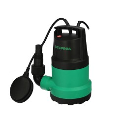 Bomba Aguas Limpias Sumergible 450W. 8.000 lts/hora, Profundidad 5 Mts, Elevación 5,5 mts. SATURNIA