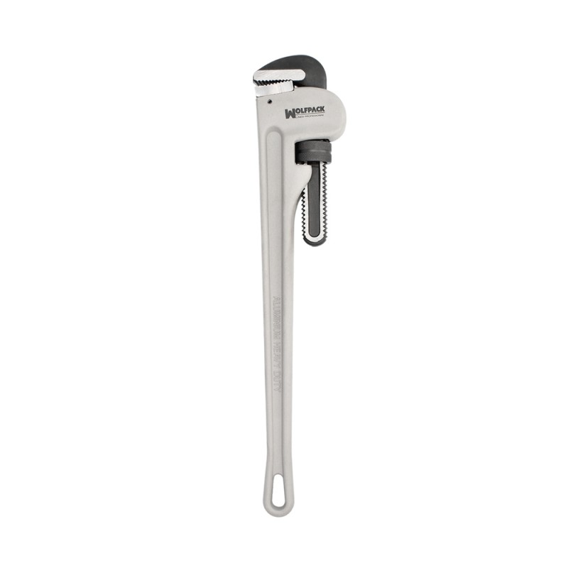 Llave Stillson Heavy Duty Aluminio 24" Llave Para Tubos, Llave Plomeria, Llave Para Tuberias, Llave Grifa. WOLFPACK LINEA PROFE