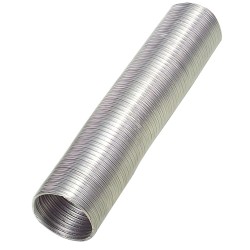 Tubo Aluminio Compacto Gris Ø 125 mm. / 5 metros WOLFPACK LINEA PROFESIONAL