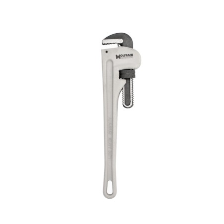 Llave Stillson Heavy Duty Aluminio 12" Llave Para Tubos, Llave Plomeria, Llave Para Tuberias, Llave Grifa. WOLFPACK LINEA PROFE