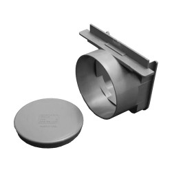 Tapa Para Canaleta Garaje Con Salida Ø 110 mm. WOLFPACK LINEA PROFESIONAL