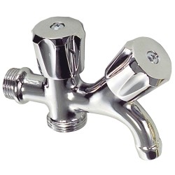 Grifo Lavadora Doble 1/2" WOLFPACK LINEA PROFESIONAL
