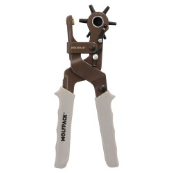 Sacabocados Estrella Industrial 225 mm. Agujeros de Ø 2,0 a 4.5 mm. Alicates Agujeros, Perforador Cuero, Alicates Cinturones, W
