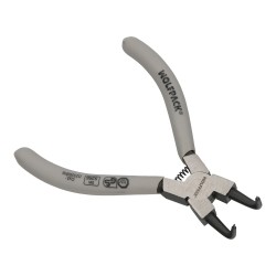 Alicates Arandelas Interiores Curvo 125 mm. Acero Din 5254. Anillos De Presion, Anillos De Retención, Arandelas Circlips WOLFPA