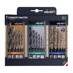 Estuche Brocas Alpen Kombiset 16 Piezas ALPEN