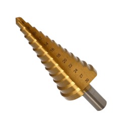 Broca Hss Escalonada Ø 6 a 30 mm. WOLFPACK LINEA PROFESIONAL
