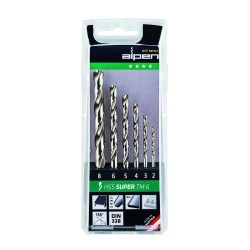 Estuche Brocas Alpen Hss Pro 6 Piezas ALPEN