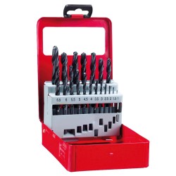 Estuche Brocas Hss Wolfpack 1-10 mm. 19 Piezas WOLFPACK LINEA PROFESIONAL