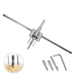 Broca Cortacírculos Regulable 30-300mm WOLFPACK LINEA PROFESIONAL