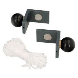 Juego Angulares Magneticos Para Reglas 40x40 mm. Nivel Pared, Nivelador Pared. WOLFPACK LINEA PROFESIONAL
