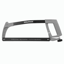 Arco Sierra Aluminio Con Empuñadura Doble Profesional. Con Hoja Acero HSS, Sierra de Arco Profesional, Sierra Metal Profesional