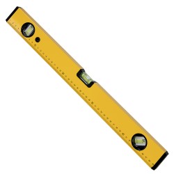 Nivel Aluminio Tubular Magnetico 60 cm. WOLFPACK LINEA PROFESIONAL
