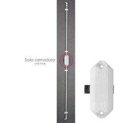 Cerradura Falleba Sin Llave 93/ Blanco WOLFPACK LINEA PROFESIONAL