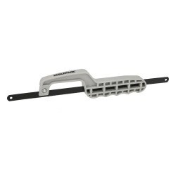 Mini Sierra Empuñadura Plastico Con Hoja 300 mm. Ajustable, Hoja Corte HSS, Serrucho, Segueta, Segueta, Mini Arco Sierra WOLFPA