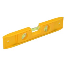 Nivel Burbuja Plastico, Base Magnetica 230 mm. WOLFPACK LINEA PROFESIONAL