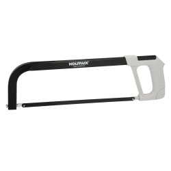 Arco Sierra Acero Con Empuñadura de Aluminio Angulo Corte Ajustable. Corta Acero, Aluminio, Madera, Plastico, Cobre WOLFPACK LI