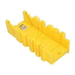 Guia Ingletes Plastico 10,5x 30 cm. Caja Ingletes, Caja Sierra Ingletadora, Guia Ingletadora. 3 Angulos WOLFPACK LINEA PROFESIO