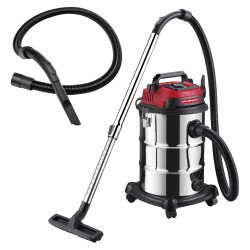 Aspirador inoxidable 30 litros, 1400 W